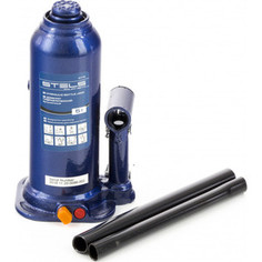 Домкрат гидравлический бутылочный Stels 5 т, h подъема 207-404 мм, в кейсе (51175)