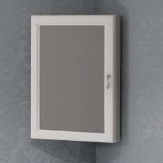 Зеркальный шкаф Opadiris Клио 45 угловой, левый, беленый бук (Z0000013939)