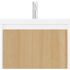 Тумба под раковину Velvex Klaufs 60 белый\дерево (tpKLA.60.1Y-617.216)
