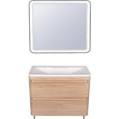 Мебель для ванной Style line Атлантика 100 ясень перламутр, напольная