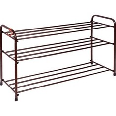 Подставка для обуви ЗМИ 3-х полочная 80 см , 0,81х0,30х0,55 ZMI