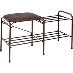 Подставка для обуви ЗМИ 2-х полочная с сидением, 80 см , 0,81х030х0,38 ZMI