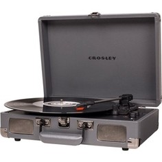 Виниловый проигрыватель CROSLEY CRUISER DELUXE [CR8005D-SG] slate c Bluetooth