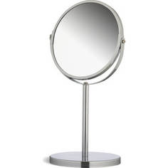 Зеркало Tatkraft VENUS двустороннее косметическое настольное, регулируемое, с увеличением с одной стороны 300%, 17 см в диаметре (11120)