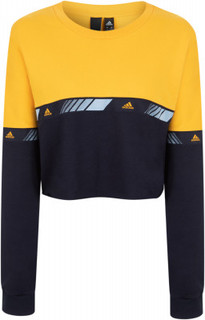 Свитшот женский Adidas Hypersport Moto Crew, размер 42-44