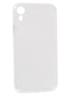 Аксессуар Чехол DF для APPLE iPhone XR Silicone Super Slim iCase-11 Transparent