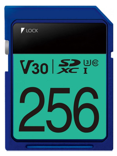 Карта памяти 256Gb - A-Data Premier Pro Secure Digital XC UHS-I U3 Class 10 V30S ASDX256GUI3V30S-R