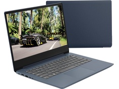 Ноутбук Lenovo IdeaPad 330S Blue 81F401BSRU (Intel Core i3-8130U 2.2 GHz/4096Mb/1000Gb+128Gb SSD/Intel HD Graphics/Wi-Fi/Bluetooth/Cam/14.0/1920x1080/Windows 10 Home 64-bit)