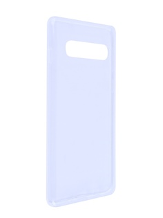 Аксессуар Чехол Brosco для Samsung Galaxy S10 Silicone Transparent SS-S10-TPU-TRANSPARENT