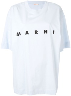 Marni футболка с логотипом