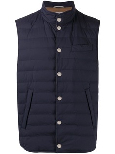 Brunello Cucinelli дутый жилет