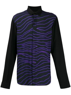 Just Cavalli рубашка с абстрактным принтом
