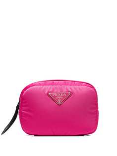 Prada поясная сумка с металлическим логотипом
