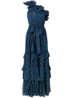 Ulla Johnson длинное платье на одно плечо