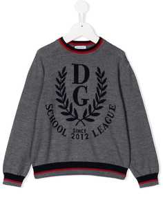 Dolce & Gabbana Kids джемпер с логотипом