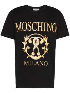 Moschino футболка Milano с логотипом