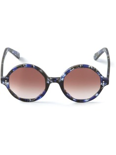 Cutler & Gross круглые солнечные очки Crystalline