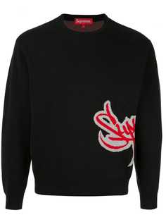 Supreme свитер с логотипом