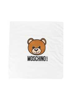 Moschino Kids одеяло с логотипом