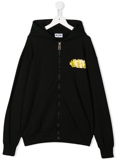 Moschino Kids худи с логотипом