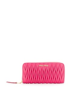 Miu Miu стеганый кошелек