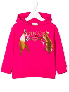 Gucci Kids худи с принтом