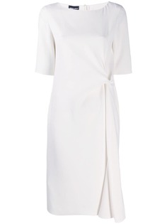 Giorgio Armani платье с драпировкой сбоку