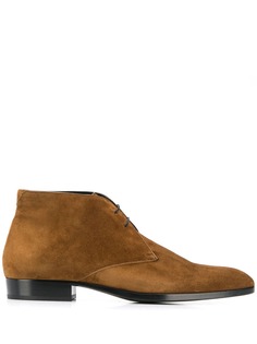 Saint Laurent ботинки Wyatt на шнуровке