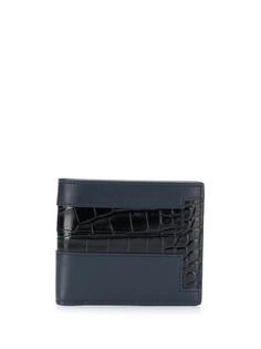Tods бумажник с тиснением под кожу крокодила