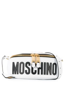 Moschino поясная сумка с логотипом