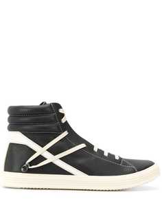 Rick Owens высокие кеды на шнуровке