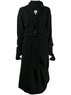 Vivienne Westwood Pre-Owned платье на пуговицах с завязкой