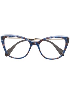 Miu Miu Eyewear очки в оправе кошачий глаз