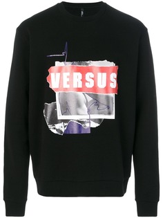 Versus толстовка с принтом логотипа