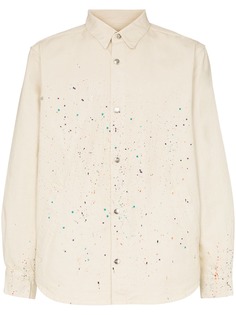 Vyner Articles куртка-рубашка с эффектом краски