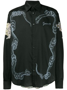 Givenchy рубашка с принтом Icarus