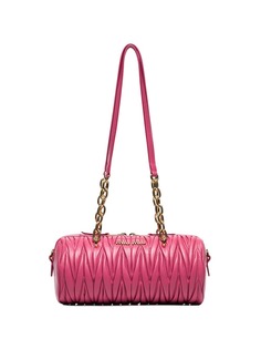 Miu Miu цилиндрическая стеганая сумка на плечо