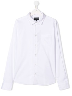 Emporio Armani Kids рубашка с длинными рукавами
