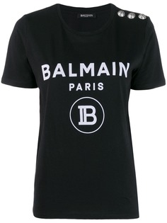 Balmain футболка с логотипом