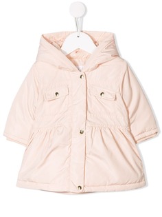 Chloé Kids пуховик с капюшоном