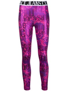 Versace Jeans Couture легинсы с принтом Baroque
