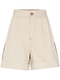 See By Chloé двухцветные шорты