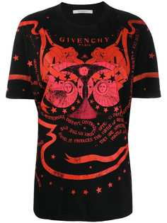 Givenchy футболка с принтом Gemini