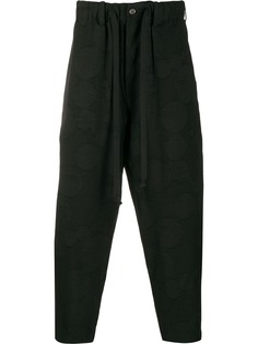 Uma Wang брюки с низким шаговым швом