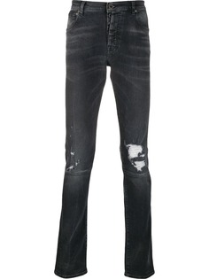 UNRAVEL PROJECT джинсы кроя слим с эффектом потертости