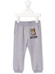 Moschino Kids спортивные брюки с принтом Teddy Bear и логотипом