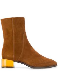 Stuart Weitzman ботильоны с флюоресцентным каблуком