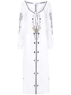 The Upside платье-кафтан с вышивкой