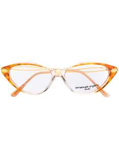 Emanuel Ungaro Pre-Owned 1970s cat eye prescription glasses