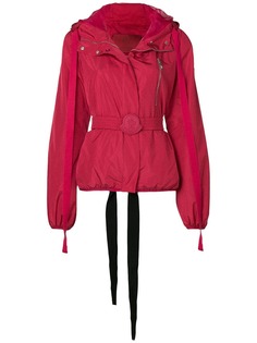 Moncler куртка-бомбер с поясом